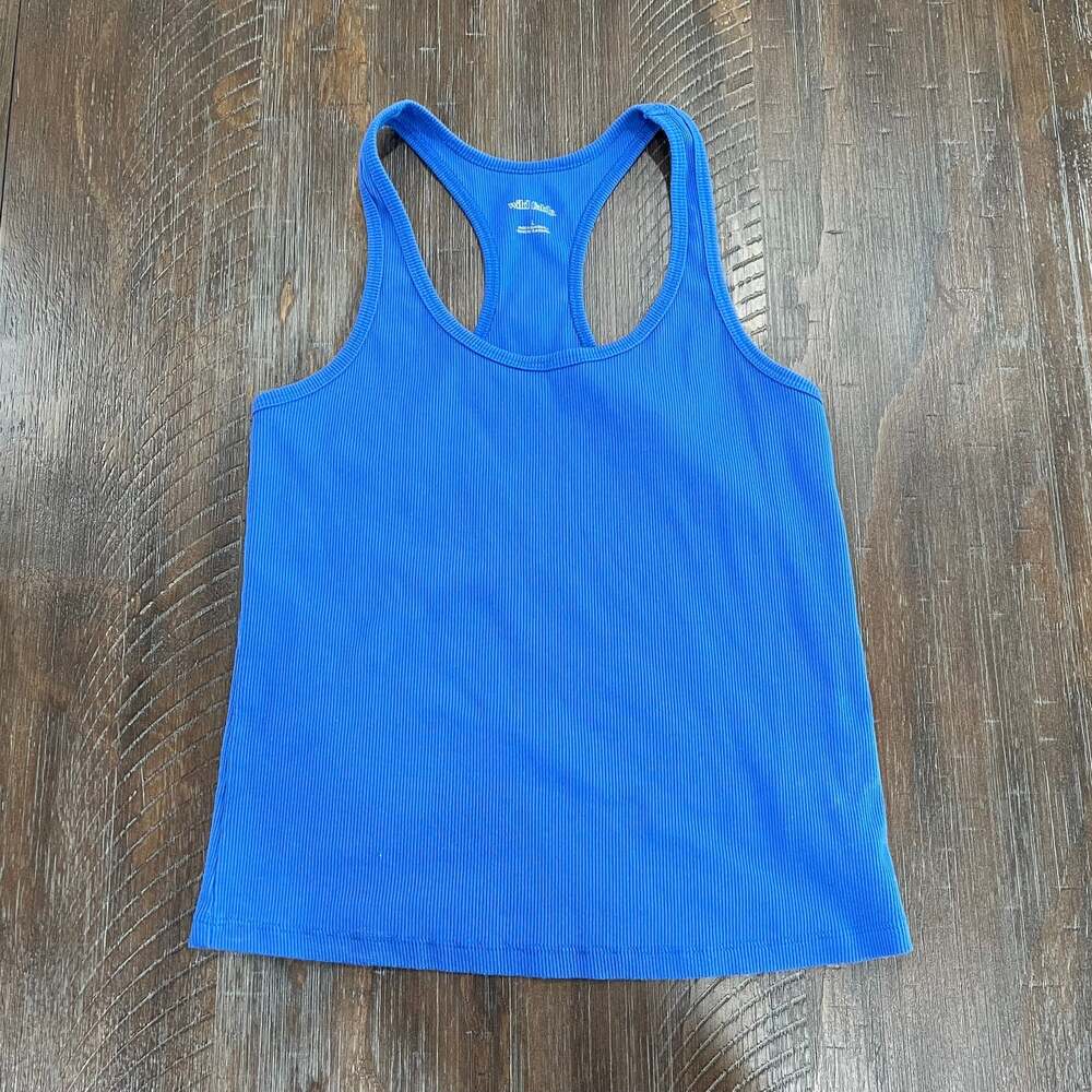 Wild Fable Blue Racerback Tank - Size Large